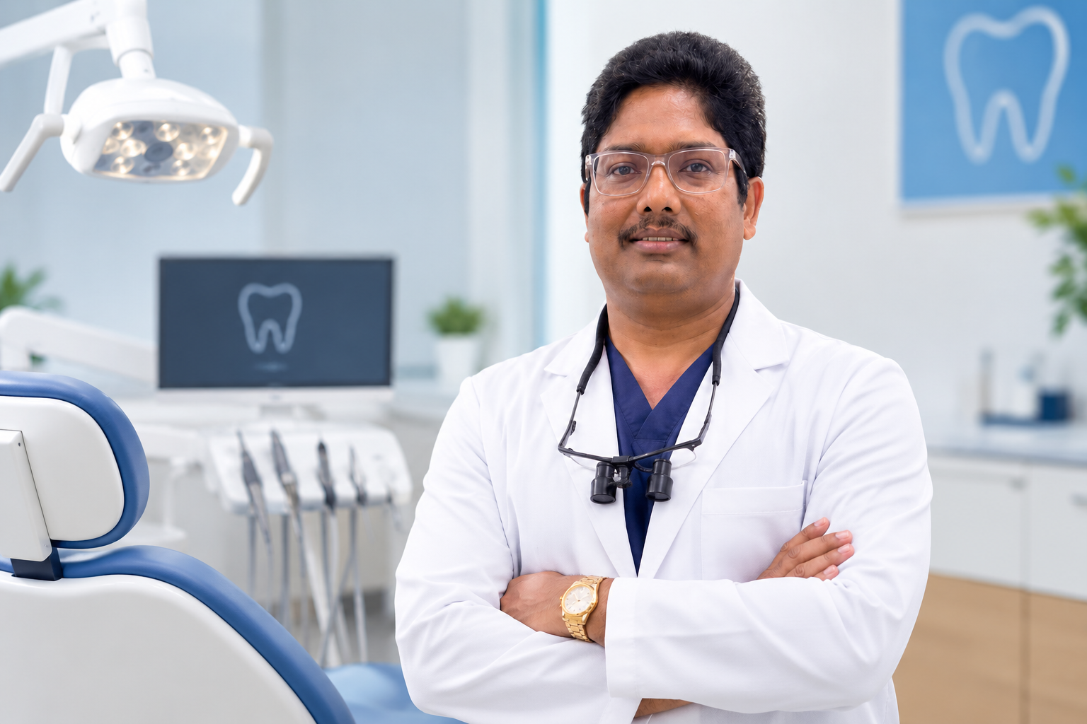 Dr. Saranyan Mathivanan, Chief Dental Surgeon, Harshana Dental Care